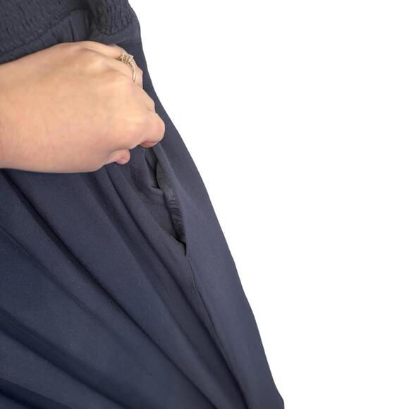 Isabel by Ingrid + Isabel navy maxi maternity dress size XXL - Picture 4 of 8